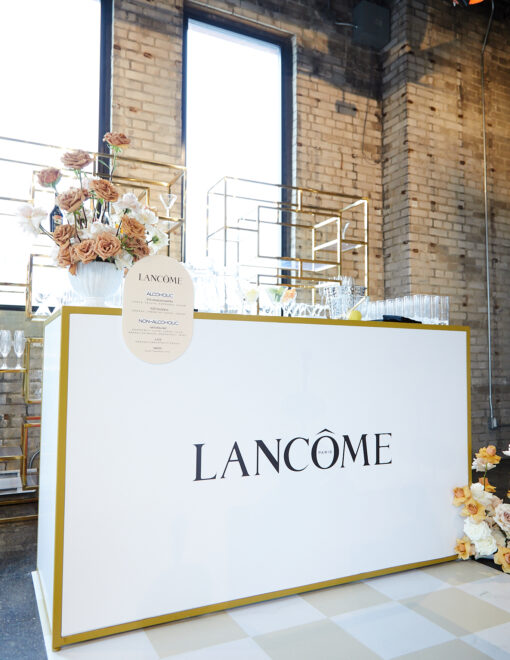 Corporate Special Event Catering – Lancome Product Launch at GRACE Venue in Toronto